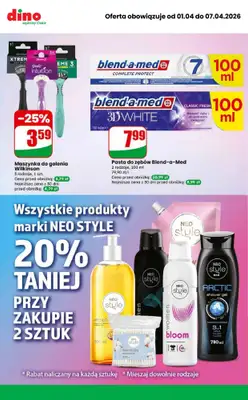 Dino - gazetka promocyjna Najlepsze promocje! od środy 01.04 do wtorku 07.04 - strona 8