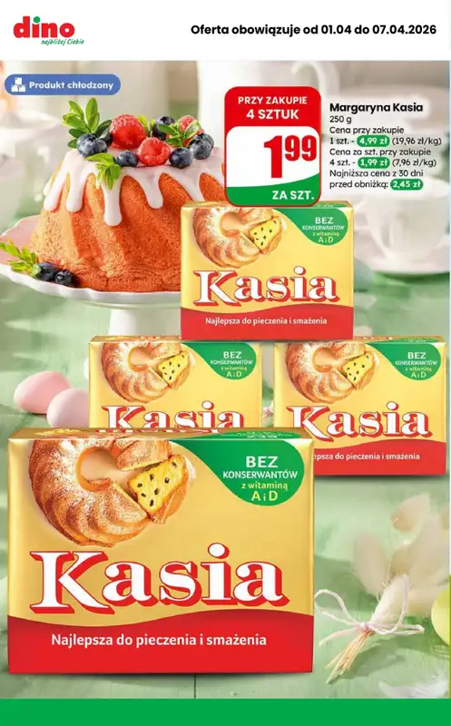 Dino - gazetka promocyjna Najlepsze promocje! od środy 01.04 do wtorku 07.04 - strona 2