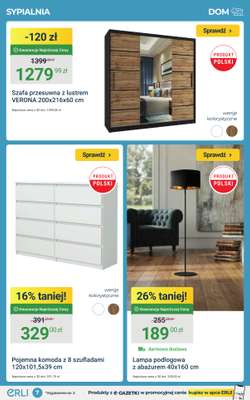 Pojemna komoda z 8 szufladami 120x101,5x39 cm