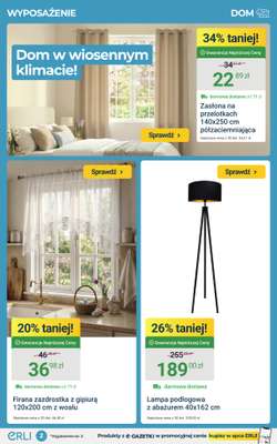 Zasłona na przelotkach 140x250 cm półzaciemniająca