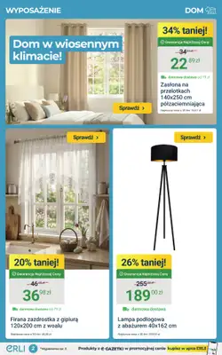 ERLI - gazetka promocyjna Umebluj i wyposaż dom do -34%! od środy 01.04 do niedzieli 05.04 - strona 2