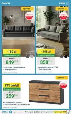 ERLI - gazetka promocyjna Umebluj i wyposaż dom do -34%! od środy 01.04 do niedzieli 05.04 - strona 6
