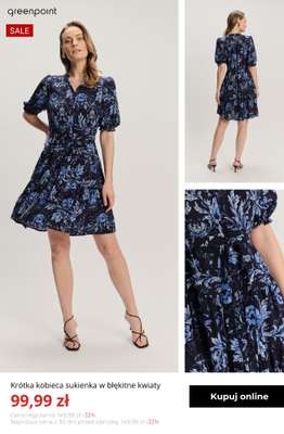 Greenpoint - gazetka promocyjna Sukienki z wyprzedaży od wtorku 31.03  - strona 9