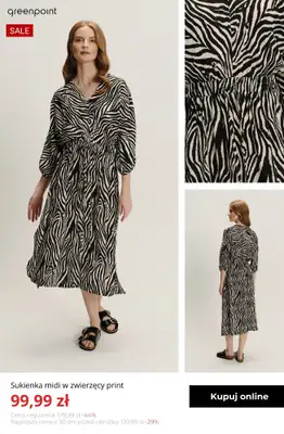 Greenpoint - gazetka promocyjna Sukienki z wyprzedaży od wtorku 31.03  - strona 11