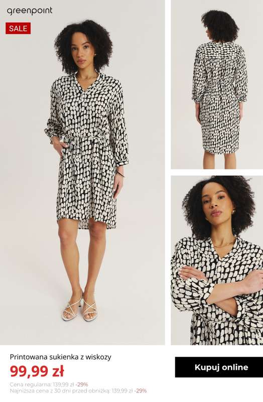 Greenpoint - gazetka promocyjna Sukienki z wyprzedaży od wtorku 31.03  - strona 2