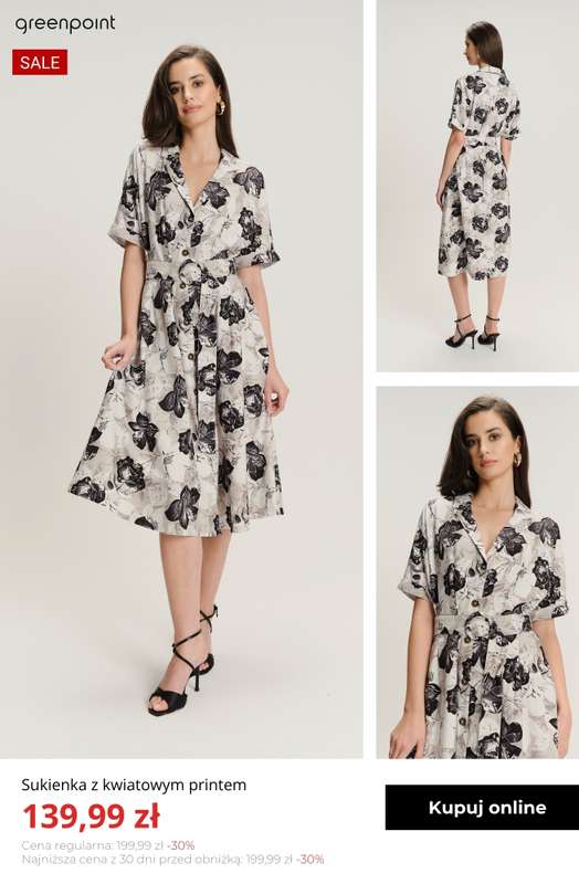 Greenpoint - gazetka promocyjna Sukienki z wyprzedaży od wtorku 31.03  - strona 3