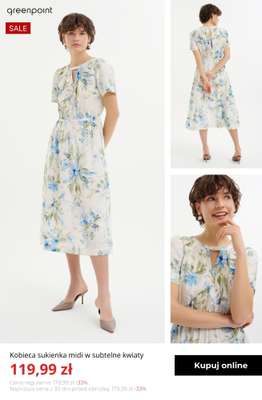 Greenpoint - gazetka promocyjna Sukienki z wyprzedaży od wtorku 31.03  - strona 7