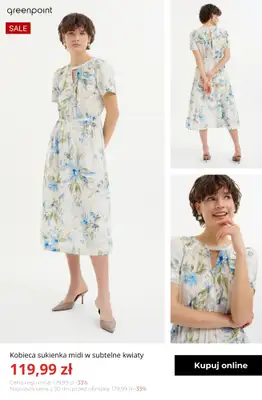 Greenpoint - gazetka promocyjna Sukienki z wyprzedaży od wtorku 31.03  - strona 7