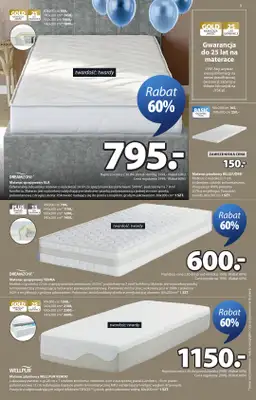 Jysk - gazetka promocyjna Świętujemy urodziny od środy 08.04 do niedzieli 26.04 - strona 9