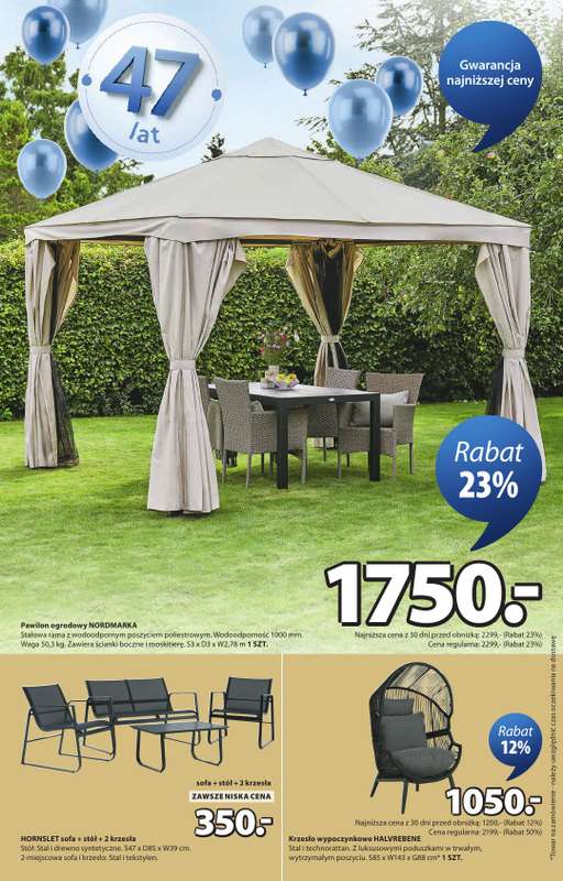 Jysk - gazetka promocyjna Świętujemy urodziny od środy 08.04 do niedzieli 26.04 - strona 5