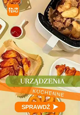 Temu - gazetka promocyjna Urządzenia kuchenne od wtorku 31.03 