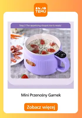 Temu - gazetka promocyjna Urządzenia kuchenne od wtorku 31.03  - strona 3