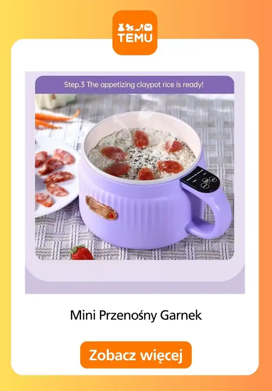 Temu - gazetka promocyjna Urządzenia kuchenne od wtorku 31.03  - strona 3