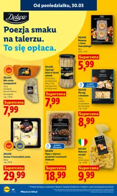 Lidl - gazetka promocyjna Oferta od poniedziałku od poniedziałku 30.03 do środy 01.04 - strona 50