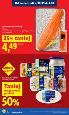 Lidl - gazetka promocyjna Oferta od poniedziałku od poniedziałku 30.03 do środy 01.04 - strona 10