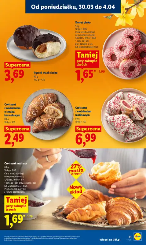 Lidl - gazetka promocyjna Oferta od poniedziałku od poniedziałku 30.03 do środy 01.04 - strona 31