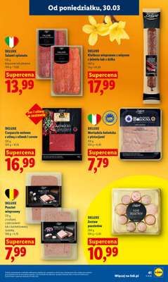 Lidl - gazetka promocyjna Oferta od poniedziałku od poniedziałku 30.03 do środy 01.04 - strona 41