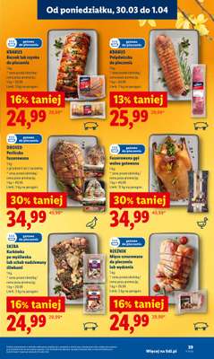 Lidl - gazetka promocyjna Oferta od poniedziałku od poniedziałku 30.03 do środy 01.04 - strona 39