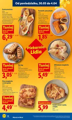 Lidl - gazetka promocyjna Oferta od poniedziałku od poniedziałku 30.03 do środy 01.04 - strona 30