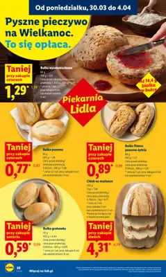 Lidl - gazetka promocyjna Oferta od poniedziałku od poniedziałku 30.03 do środy 01.04 - strona 28