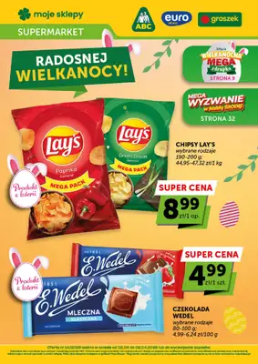 ABC - gazetka promocyjna Gazetka Supermarket  do środy 08.04