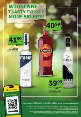 Euro Sklep - gazetka promocyjna Oferta alkoholowa  do środy 15.04