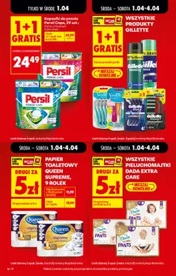 Biedronka - gazetka promocyjna Od środy, Z ladą tradycyjną od środy 01.04 do środy 08.04 - strona 16