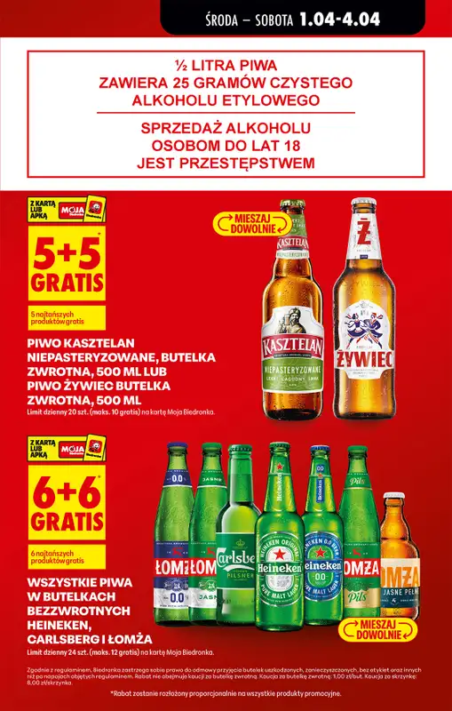 Biedronka - gazetka promocyjna Gazetka od środy 01.04 do wtorku 07.04 - strona 15