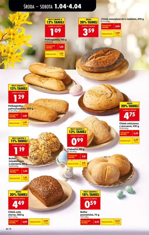 Biedronka - gazetka promocyjna Gazetka, Z ladą tradycyjną od środy 01.04 do wtorku 07.04 - strona 34