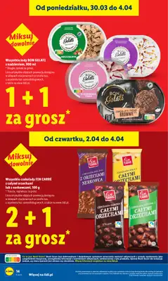Lidl - gazetka promocyjna Oferta od czwartku od czwartku 02.04 do soboty 04.04 - strona 14