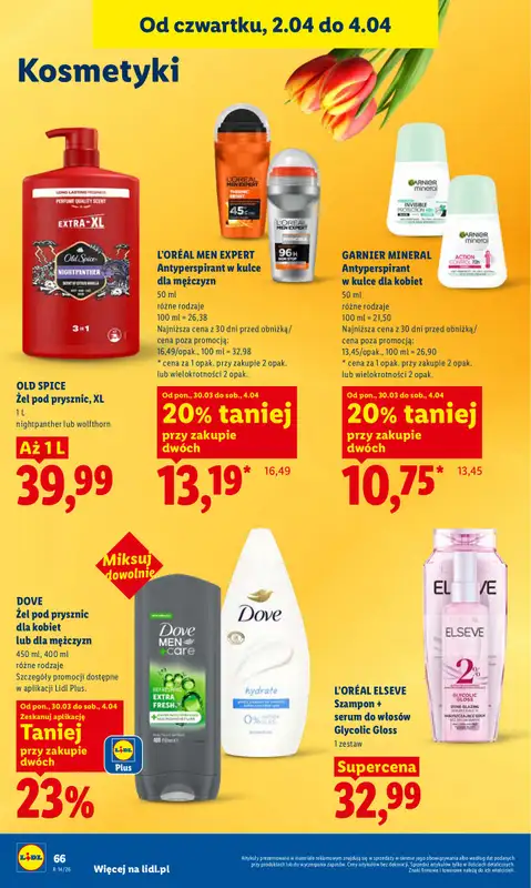 Lidl - gazetka promocyjna Oferta od czwartku od czwartku 02.04 do soboty 04.04 - strona 68