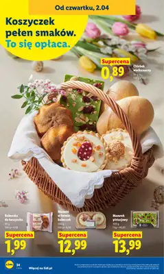 Lidl - gazetka promocyjna Oferta od czwartku od czwartku 02.04 do soboty 04.04 - strona 34