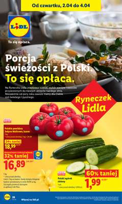 Lidl - gazetka promocyjna Oferta od czwartku od czwartku 02.04 do soboty 04.04 - strona 26
