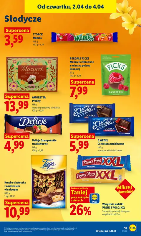 Lidl - gazetka promocyjna Oferta od czwartku od czwartku 02.04 do soboty 04.04 - strona 53