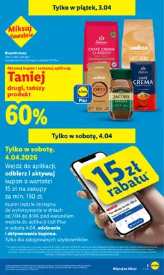 Lidl - gazetka promocyjna Oferta od czwartku od czwartku 02.04 do soboty 04.04 - strona 3