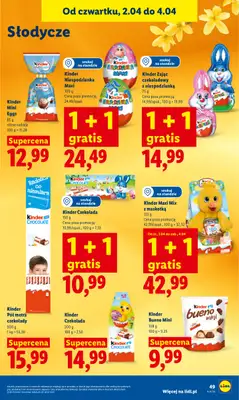 Lidl - gazetka promocyjna Oferta od czwartku od czwartku 02.04 do soboty 04.04 - strona 51
