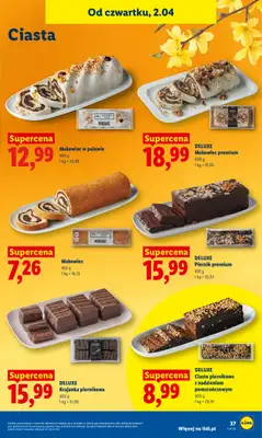 Lidl - gazetka promocyjna Oferta od czwartku od czwartku 02.04 do soboty 04.04 - strona 37