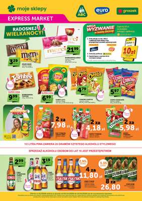 Euro Sklep - gazetka promocyjna Gazetka Expressmarket  do środy 15.04