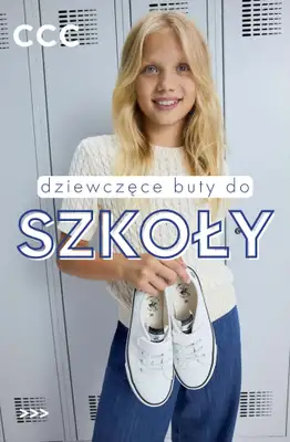 CCC - gazetka promocyjna Dziewczęce buty do szkoły od środy 01.04 