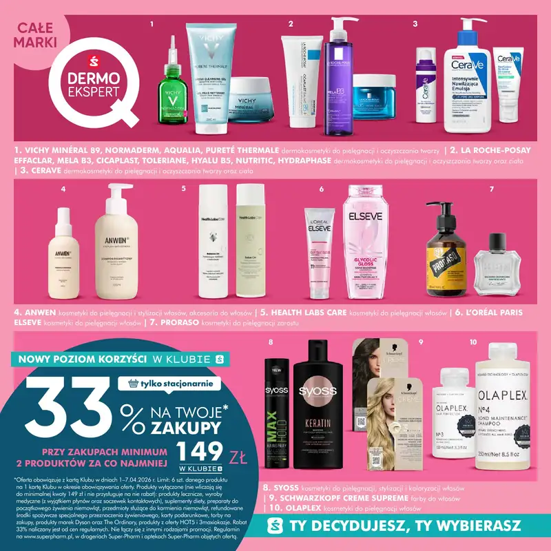 Super-Pharm - gazetka promocyjna Gazetka Dni Klubu od środy 01.04 do wtorku 07.04 - strona 2