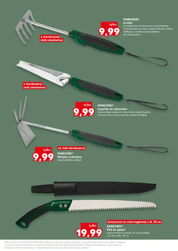 Kaufland - gazetka promocyjna Oferta Kaufland - Ogród od środy 01.04 do środy 08.04 - strona 15