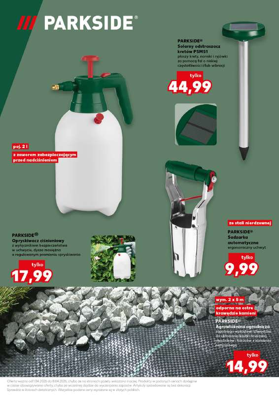 Kaufland - gazetka promocyjna Oferta Kaufland - Ogród od środy 01.04 do środy 08.04 - strona 5