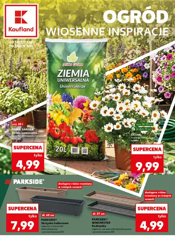 Kaufland - gazetka promocyjna Oferta Kaufland - Ogród  