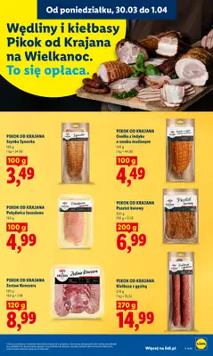 Lidl - gazetka promocyjna Oferta od poniedziałku od poniedziałku 30.03 do środy 01.04 - strona 43