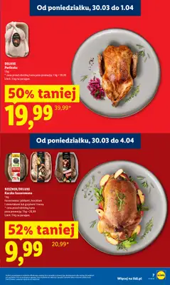 Lidl - gazetka promocyjna Oferta od poniedziałku od poniedziałku 30.03 do środy 01.04 - strona 7