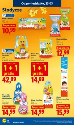 Lidl - gazetka promocyjna Oferta od poniedziałku od poniedziałku 30.03 do środy 01.04 - strona 52