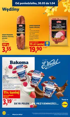 Lidl - gazetka promocyjna Oferta od poniedziałku od poniedziałku 30.03 do środy 01.04 - strona 44
