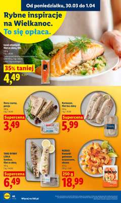 Lidl - gazetka promocyjna Oferta od poniedziałku od poniedziałku 30.03 do środy 01.04 - strona 48