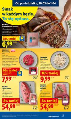Lidl - gazetka promocyjna Oferta od poniedziałku od poniedziałku 30.03 do środy 01.04 - strona 35