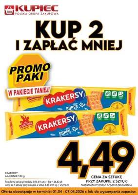 Krakersy Lajkonik 180 g